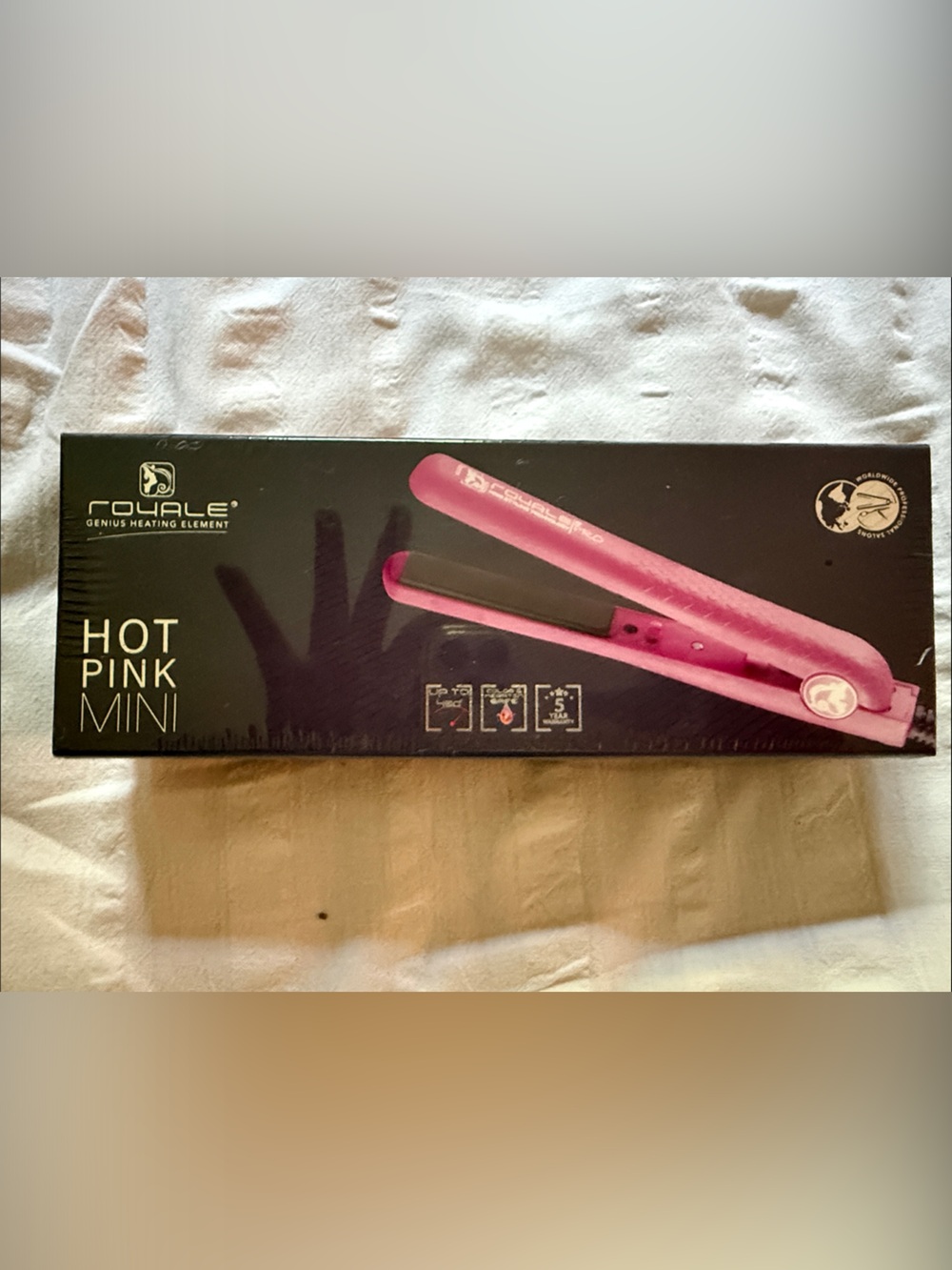Royale Hot Pink Mini Styling Iron